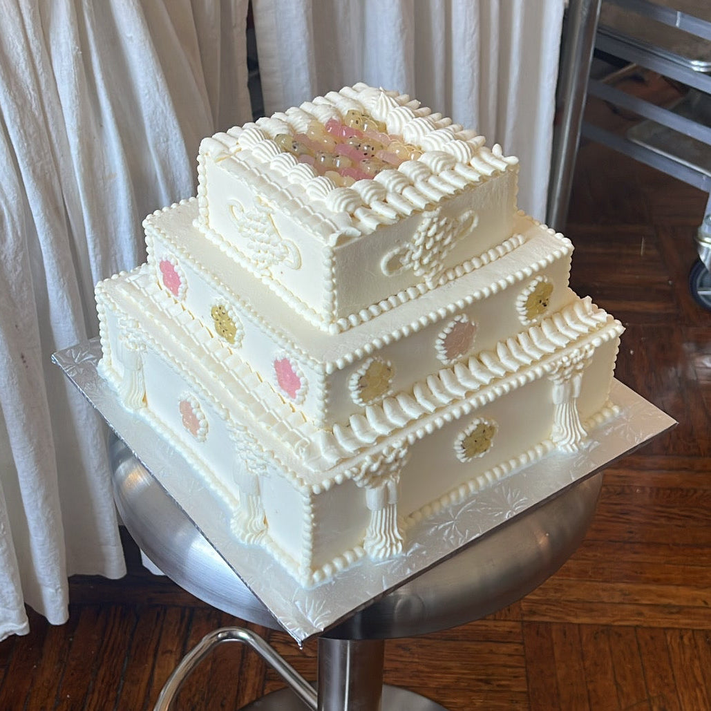 3-tier Square Cake