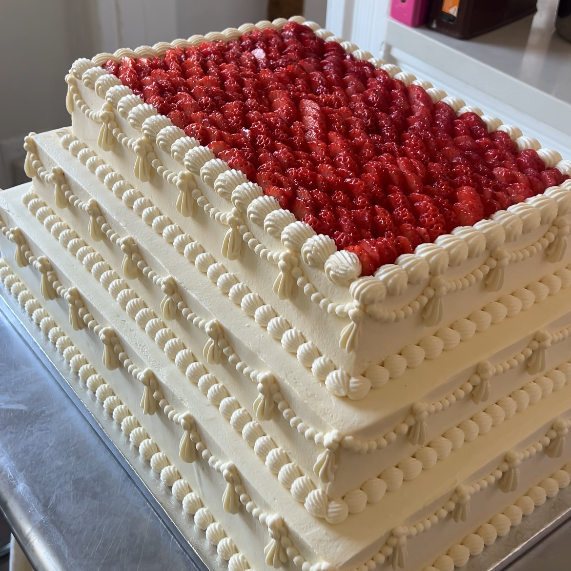 3-tier Half Sheet Cake