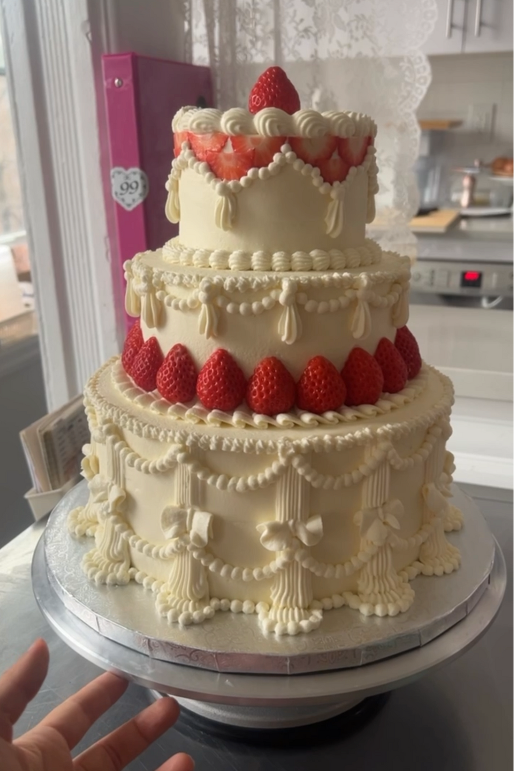 3-Tier Round Cake